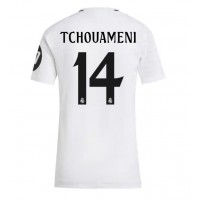 Real Madrid Aurelien Tchouameni #14 Fußballbekleidung Heimtrikot Damen 2024-25 Kurzarm